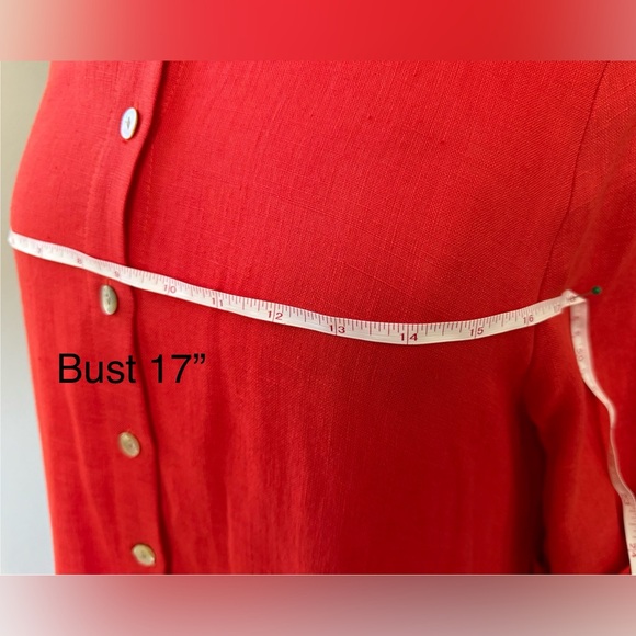 NWT Alembika linen dress size 2/US10 - Picture 8 of 12